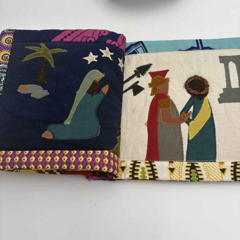 Easter Story Book - handmade by Amani ya Juu‎ in Kenya Signed 2020 - Picture 6 of 11
